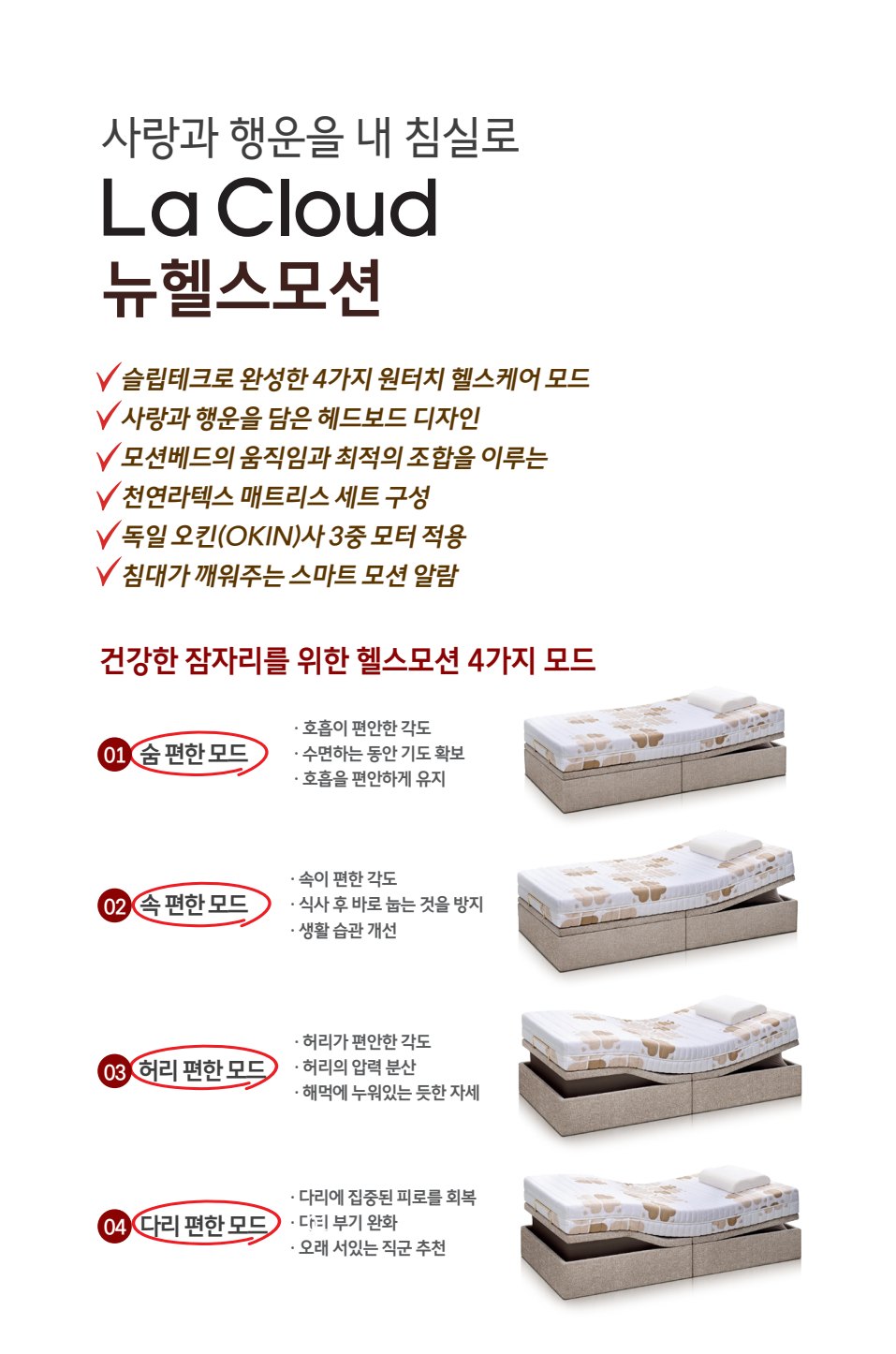 뉴헬스모션 — e-life 59호 30면: 슬립테크로 완성한 4가지 원터치 헬스케어 모드